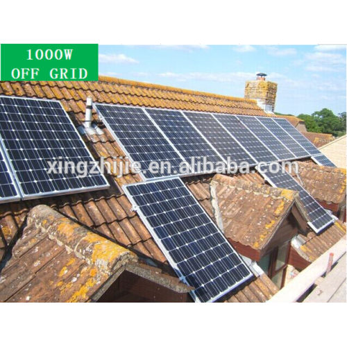 Easy install and cheap design home solar power generator 1000 watt